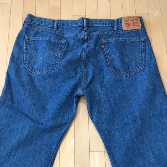 Men’s preowned Levi’s 505 jeans - regular relaxed fit- 42 x 30 - Picture 5 of 8